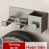 Kệ để máy sấy tóc DANLE dán tường nhôm hàng không, tặng keo dán, chỉ 90.000₫ 5