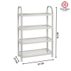 Kệ dép 3-4 tầng Hokori - Nhựa chịu lực, nhẹ gọn, dễ tháo lắp, chỉ 70.200₫ 7