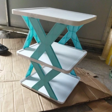 Kệ dép chữ X 5 tầng nhựa cao cấp - Gấp gọn, tiện lợi, chỉ 35.000đ 9 Kệ dép chữ X 5 tầng nhựa cao cấp - Gấp gọn, tiện lợi, chỉ 35.000đ 9