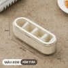 Kệ Đồ Gia Vị Dính Tường 3 Ngăn + Thìa, Hộp Chống ẩm Mốc Cao Cấp - Giá 98k 8