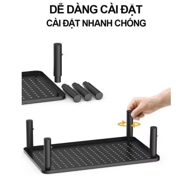 Kệ Đỡ Laptop 3 Mức Điều Chỉnh Cao, Tản Nhiệt Hiệu Quả, Giá Tăng Chiều Cao - 98.028đ