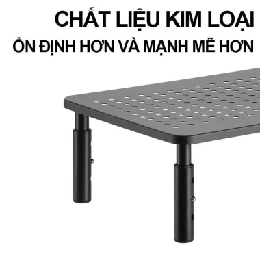 Kệ Đỡ Laptop 3 Mức Điều Chỉnh Cao, Tản Nhiệt Hiệu Quả, Giá Tăng Chiều Cao - 98.028đ