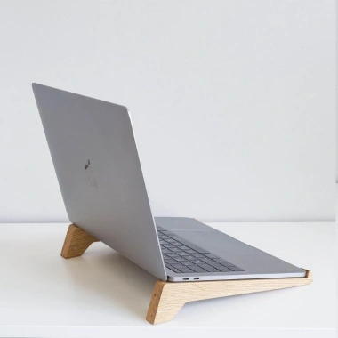 Kệ Đỡ Laptop Gỗ Tối Giản Tiện Dụng - Chỉ 70.000đ Giảm từ 89.600đ | Wooden House Decor 4