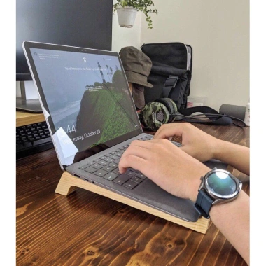 Kệ Đỡ Laptop Gỗ Tối Giản Tiện Dụng - Chỉ 70.000đ Giảm từ 89.600đ | Wooden House Decor 7