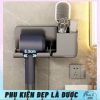 Kệ đỡ máy sấy tóc treo tường đa năng nhựa chịu lực, tiện lợi, bền chắc - Giá 15.900đ