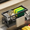 Kệ Đồ Rửa Chén Bát Thép Không Gỉ – Giá Đựng Đa Năng, Tích Hợp Giá Treo Khăn, Tiện Lợi Cao Cấp, Giá 28.500 VND
