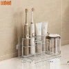 Kệ đựng bàn chải đánh răng gắn tường inox chống gỉ - Thiết kế tối giản, chia ngăn rõ ràng, nhỏ gọn, tiện lợi cho phòng tắm 9