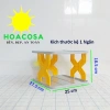 Kệ Đựng Dép Nhựa Hiệp Thành 2 Ngăn 1 Tầng Đẹp Gọn Dày Dặn Cứng Cáp 48.000 VND Hoacosa 2