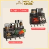 Kệ đựng gia vị 3 ngăn 2 tầng - Khay hành tỏi, tặng miếng dán, chỉ 10.000₫ 9