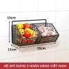 Kệ Đựng Gia Vị Hành Tỏi Dán Tường JYoohome - Chịu Tải 10kg, Giá 22.222₫ 7