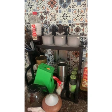Kệ Đựng Gia Vị Nhà Bếp Chữ B 2 Tầng Tiện Ích - Giá 34.900₫ (Giảm từ 42.927₫) 4 Kệ Đựng Gia Vị Nhà Bếp Chữ B 2 Tầng Tiện Ích - Giá 34.900₫ (Giảm từ 42.927₫) 4
