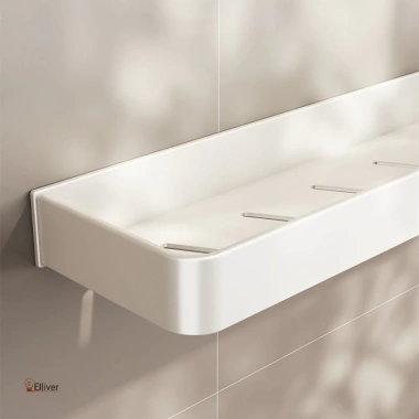 Kệ đựng gia vị treo tường Elliver nhựa HI nguyên sinh 35x11x4cm - Giá chỉ 39.000đ