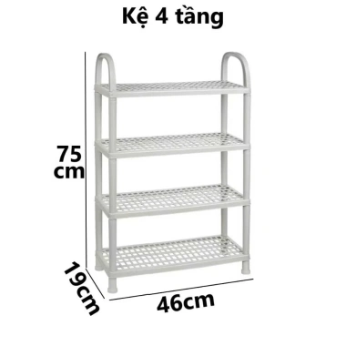 Kệ Đựng Giày 5.503/4 Nhựa Việt Nhật 3-4 Tầng, nhẹ gọn bền - Giá chỉ 75.000₫ 4
