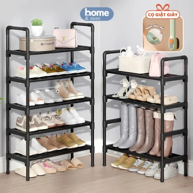 Kệ Đựng Giày Dép Cỡ Lớn Nhiều Tầng Thép Gấp Gọn 3-5 Tầng - Giá 86.000đ Home
