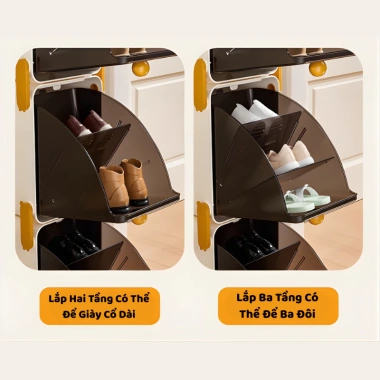 Kệ Đựng Giày Dép Đa Năng Thông Minh, Gọn Gàng, Chắc Chắn, Tiết Kiệm Diện Tích, Giá 205.000₫ 4