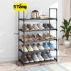 Kệ đựng giày dép đa tầng thép không gỉ, gập gọn 3-5 tầng tùy chỉnh, giá chỉ 53.000 VND 8
