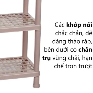 Kệ đựng giày dép nhựa Việt Nhật 5.503/4 - Chắc chắn, gọn gàng, 75.000đ 5