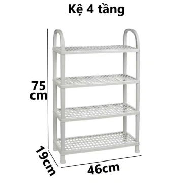 Kệ đựng giày dép nhựa Việt Nhật 5.503/4 - Chắc chắn, gọn gàng, 75.000đ 6