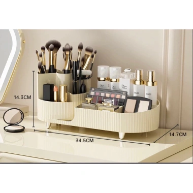 Kệ đựng mỹ phẩm UFOR 360° cao cấp - Kệ trang điểm xoay tiết kiệm không gian, chỉ 49.000₫ 5