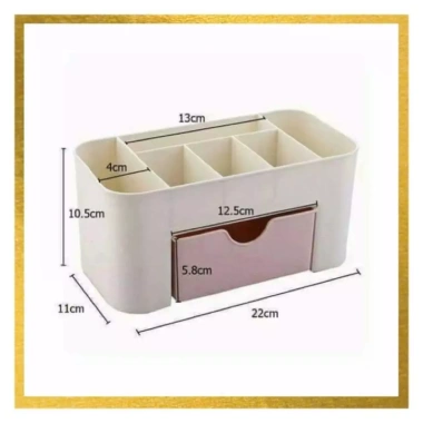 Kệ đựng mỹ phẩm và trang sức có ngăn kéo nhỏ gọn, tiện ích, tiết kiệm diện tích