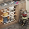 Kệ Gầm Bếp YKA 3-5 Tầng Đa Năng, Có Ngăn Chảo Nồi, Thiết Kế Chill, Giá Ưu Đãi 135k