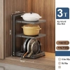 Kệ Gầm Bếp YKA 3-5 Tầng Đa Năng, Có Ngăn Chảo Nồi, Thiết Kế Chill, Giá Ưu Đãi 135k 7