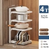 Kệ Gầm Bếp YKA 3-5 Tầng Đa Năng, Có Ngăn Chảo Nồi, Thiết Kế Chill, Giá Ưu Đãi 135k 10