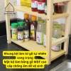Kệ gia vị 2 tầng gỗ thông & MDF - Decor phòng bếp gọn gàng, chỉ 89.000 VND 4