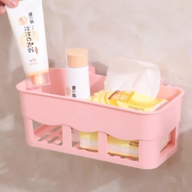 Kệ gia vị dán tường gọn, kệ nhà tắm Việt Nhật 5.698 – Giá 13.249 VND, tiết kiệm 2