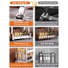 Kệ Gia Vị INOX 304 BMZAR 2/3 Tầng Đa Năng Đặt Đũa Dao Thớt Bát Giá Ưu Đãi 126k 3