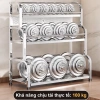 Kệ Gia Vị INOX 304 BMZAR 2/3 Tầng Đa Năng Đặt Đũa Dao Thớt Bát Giá Ưu Đãi 126k 6