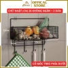 Kệ gia vị nhà bếp, nhà tắm ZIN.GEE – Lưới thép sơn tĩnh điện, tặng miếng dán, chỉ 10.000₫ 6