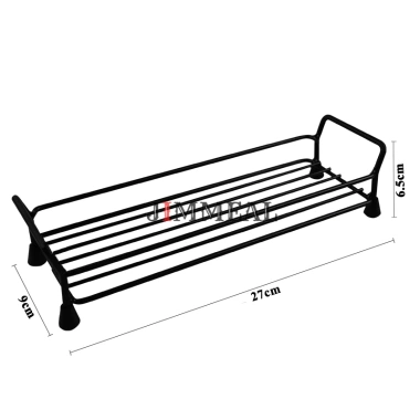 Kệ Gia Vị Sắt Sơn Tĩnh Điện - Đỡ hũ, lọ, chai dầu ăn, nước mắm, Giá 80.000 giảm từ 97.600