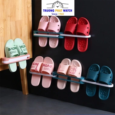 Kệ Giày Dép 3 in 1 Treo Tường Gấp Gọn H186 - Giá 24.500₫, Tiết kiệm không gian