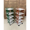 Kệ Giày Dép 5 Tầng Gấp Gọn, Bánh Xe Di Động – Tiện Lợi, Mọi Không Gian, 59.000₫ 5