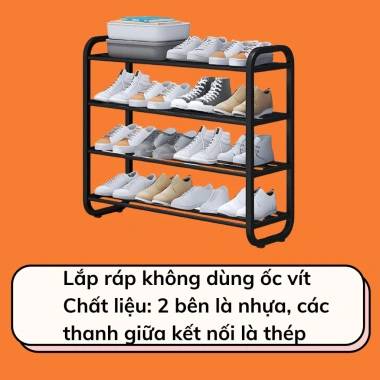 Kệ Giày Dép BONBOX BFS221.201 3-5 Tầng Gọn Nhẹ, Chắc Chắn, Dễ Lắp - 89.000₫
