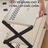 Kệ giày dép chữ X đa năng đa tầng gấp gọn 72.5cm nhựa PP cao cấp - Giá 469.000 VND 3