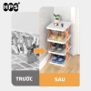 Kệ giày dép chữ X tháo lắp gấp gọn đa năng cao cấp - Giá chỉ 65.000₫ 4