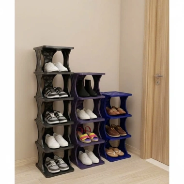Kệ giày dép đa tầng 2‑6 lớp gấp gọn VNS‑288, tháo lắp nhanh, nhiều màu, giá 69.500₫ 7