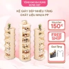 Kệ giày dép đa tầng gấp gọn nhựa PP cao cấp, kệ giày cao gót và túi xách, bảo hành 1 năm, giá 105.000₫