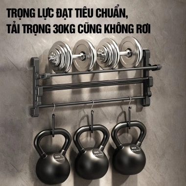 Kệ Giày Dép Gắn Tường Không Cần Khoan Thiết Kế Gập Gọn Diện Tích Nhỏ Ký Túc Xá 6