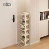 Kệ giày dép gấp gọn họa tiết Caro, kệ sách nhựa PP trắng kem 2.024 - 92.000₫ 10