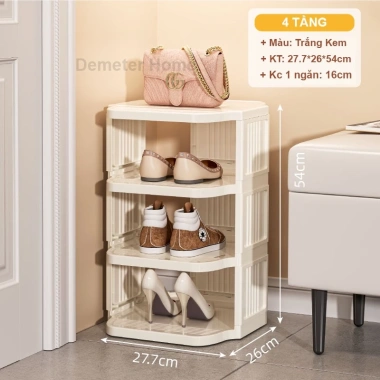 Kệ giày dép gấp gọn nhiều tầng nhựa PP cao cấp – giày cao gót, túi xách, bảo hành 1 năm, 114k 10 Kệ giày dép gấp gọn nhiều tầng nhựa PP cao cấp – giày cao gót, túi xách, bảo hành 1 năm, 114k 10