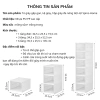 Kệ giày gấp gọn đa size - Hộp giày dép tiện lợi, tủ đựng giày nhôm giá rẻ 224k 9