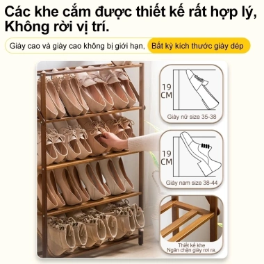 Kệ giày gấp gọn không lắp ráp, tiết kiệm không gian, giao 4h - Giảm còn 333.000 7