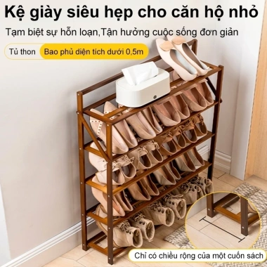 Kệ giày gấp gọn không lắp ráp, tiết kiệm không gian, giao 4h - Giảm còn 333.000 8