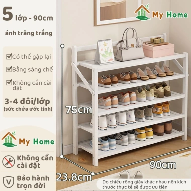 Kệ giày gấp gọn không lắp ráp, tiết kiệm không gian, giao 4h - Giảm còn 333.000 10