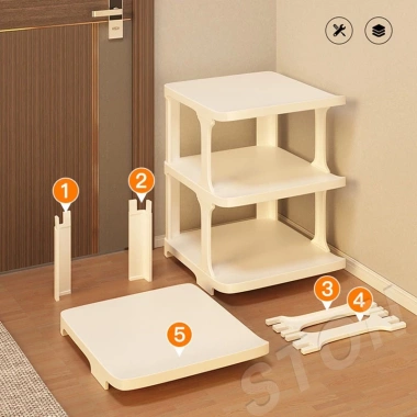 Kệ Giày Gấp Nhựa STON Đa Màu - Tiết Kiệm Không Gian, Giá Chỉ 58.000 VND 8