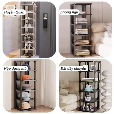 Kệ Giày Gấp Nhựa STON Đa Màu - Tiết Kiệm Không Gian, Giá Chỉ 58.000 VND 9