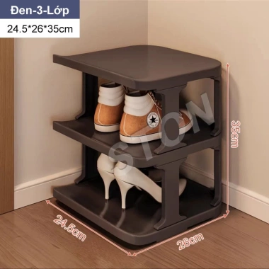 Kệ Giày Gấp Nhựa STON Đa Màu - Tiết Kiệm Không Gian, Giá Chỉ 58.000 VND 10